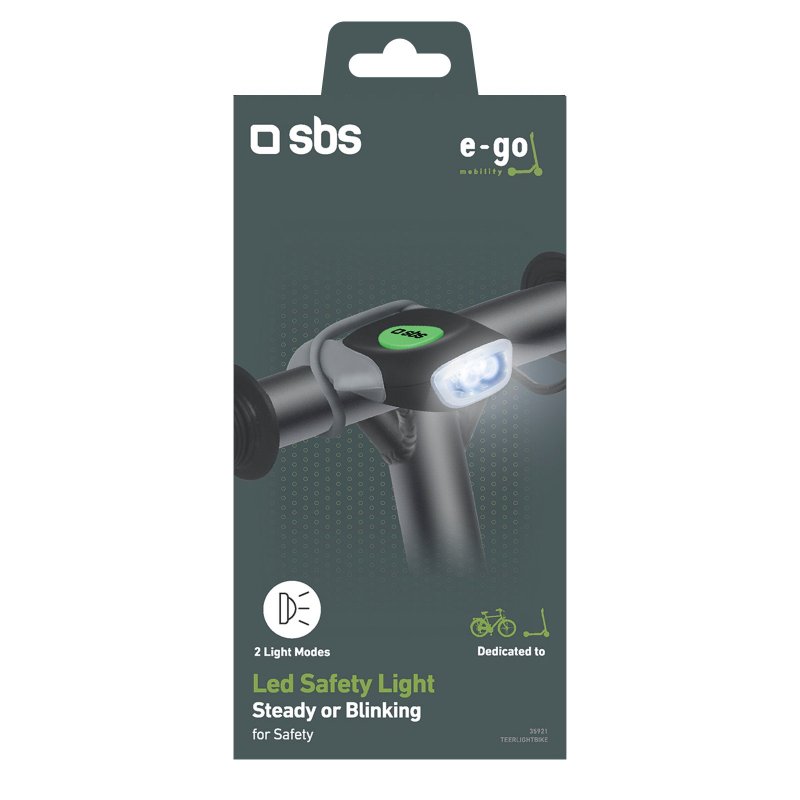 Luz LED de seguridad para bicicleta, monopatín y Segway - Imagen 3