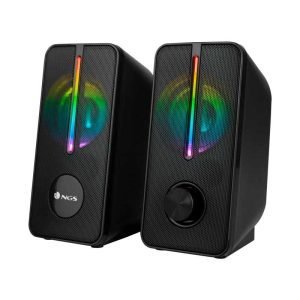 NGS altavoces 2.0 gaming con iluminación LED RGB
