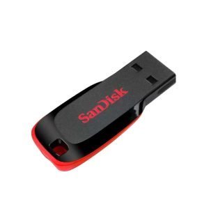 Sandisk flash USB Cruzer Blade - 64GB (Rojo)