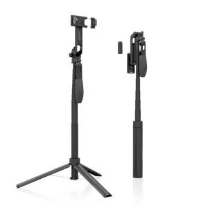 Palo selfie premium con mando a distancia