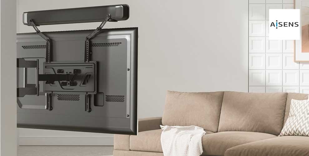 SPK04U-377 de AISENS: el soporte universal que tu barra de sonido estaba esperando