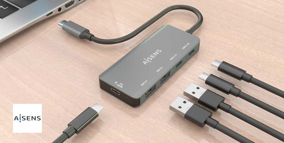 AISENS hub usb-c precio