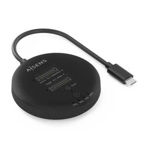 Estación de Docking de Doble Bahía NVMe a USB 3.2 GEN2x2